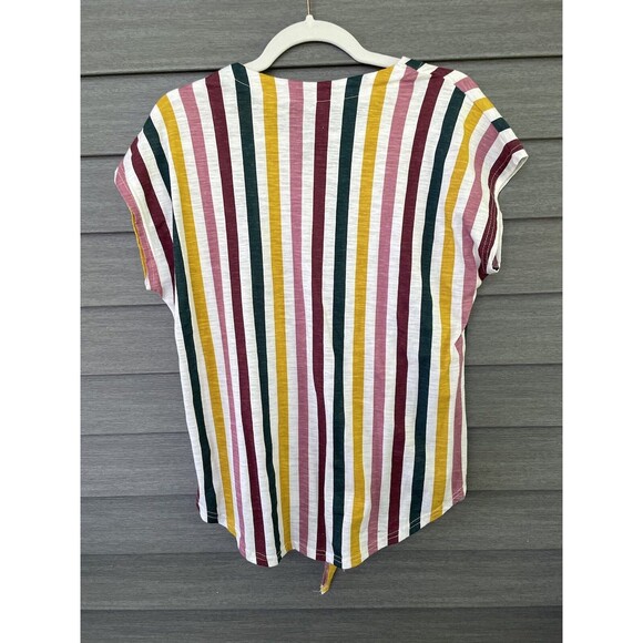 Bobbie Brooks Small Short Sleeve Striped T-shirt 24.8017 - Picture 7 of 7